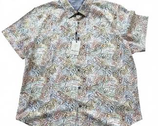 Robert Graham "Mullins" Short Sleeve Button-Up Shirt