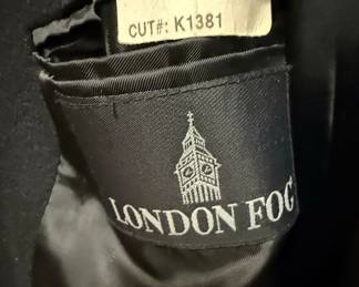 London Fog Wool Blend Overcoat