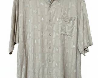 Tommy Bahama "Poker Night" Silk Camp Shirt