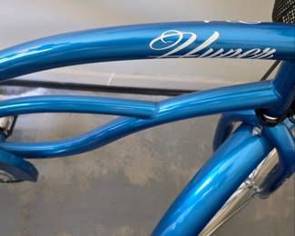 Blue "Lunar" Cruiser Bicycle