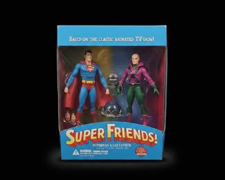 DC Direct Super Friends Superman & Lex Luthor Deluxe Action Figure Set