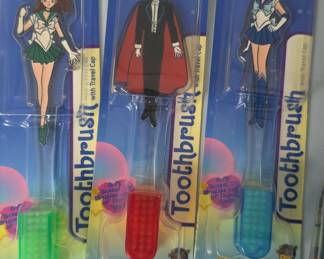 Sailor Moon Happee Care Toothbrush with Travel Cap