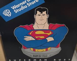 Superman Man of Steel Bust - Warner Bros. Studio Store