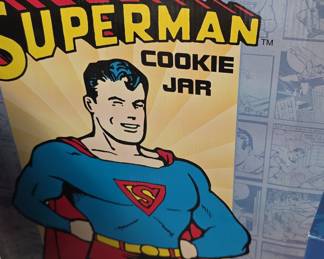 1998 Clay Art Superman Collector's Edition Cookie Jar