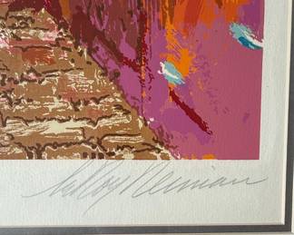 Leif Neiman "BUENA VISTA BAR #4" Silkscreen Print