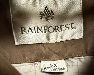 Rainforest Men's Brown Jacket