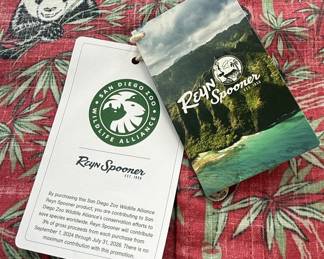 Reyn Spooner San Diego Zoo Wildlife Alliance Button-Front Shirt