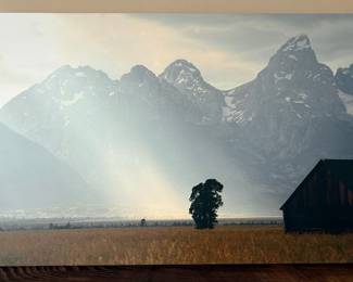 Grand Teton Landscape Canvas Print