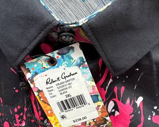 Robert Graham "Splash Drifter" Classic Fit Short Sleeve Button-Up Shirt