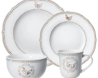 Pfaltzgraff Farmhouse Hen Dinnerware Set