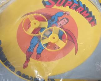Superman Flying Saucer Toy with Propellers