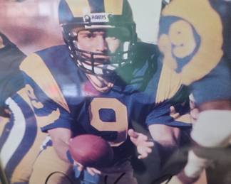 Jeff Kemp Los Angeles Rams Autographed Photograph