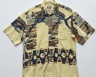 Tommy Bahama "Island Life" Print Short Sleeve Shirt