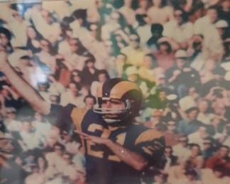 John Hadl Los Angeles Rams Autographed Photograph