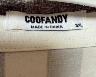 Coofandy Men's Striped Short Sleeve Shirt
