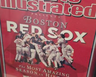Sports Illustrated Boston Red Sox 2004 World Champions Commemorative Print