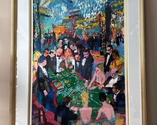 LeRoy Neiman "Casino Royale" Serigraph