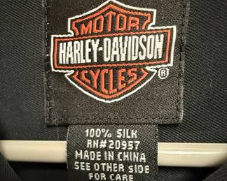 Harley-Davidson "After the Ride" Silk Button-Up Shirt