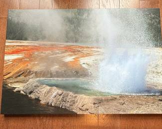 Waterfall Landscape Canvas Print