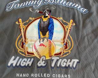 Tommy Bahama "High & Tight" Embroidered Silk Shirt