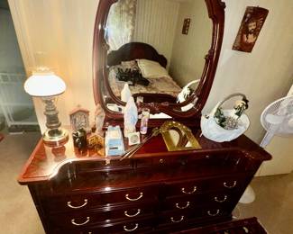 Affordable bureau and mirror