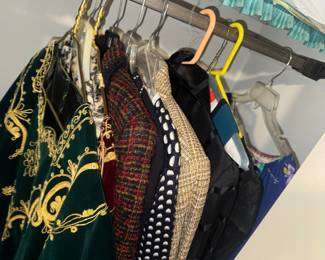 Moroccan or Algerian velvet caftan jacket