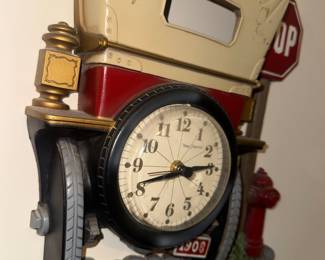 old car Clock wall sign Burwood Products
