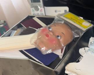 Craft project baby head