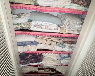 Sheets (some King sized)
