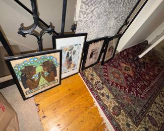 More framed artwork