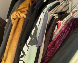 Clothing and a few furs