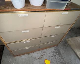 File cabinets