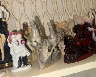 Horse bookends