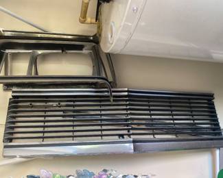 1981 El Camino, front grill headlight trim pieces