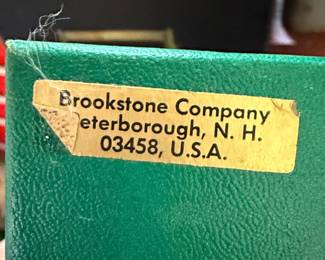 Brookstone Company Metal Letter Stamp Set third image