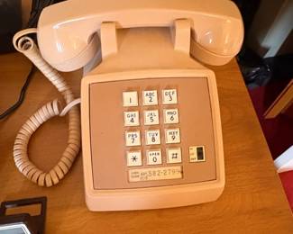 ITT Series Push Button Telephone