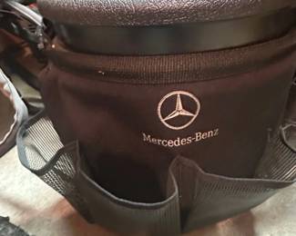 Bucket Boss Bucket Seat Organizer with MercedesBenz Logo