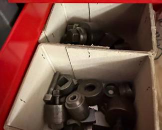 Assorted Punch and Die Set Components
