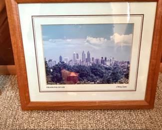 Philadelphia Skyline Framed Print by Stacy Barco