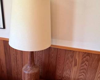 MidCentury Modern Teak Table Lamp