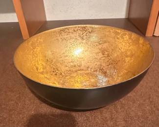 Decorative Bowl with Gold Interior