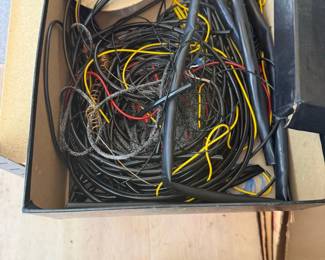 Assorted Electrical Wire Spool and Bulk  Copper Scrap