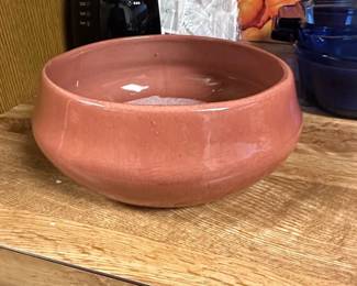 Terracotta Serena Orange Bowl Pot