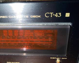 Pioneer CT Stereo Cassette Deck second image
