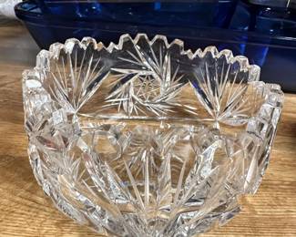 Cut Crystal Bowl second image