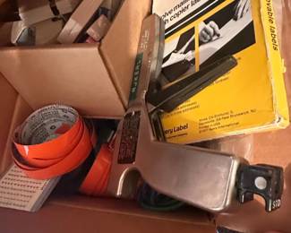 Dymo Label Maker with Tapes and Box second image