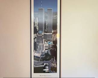 World Trade Center Commemorative Poster by James Blakey