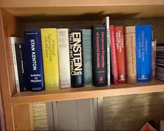 Collection of Science, Engineering, and Music Books