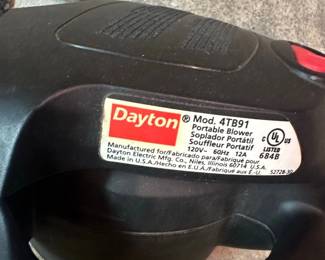 Dayton TB Portable Blower second image
