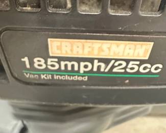 Craftsman mph or cc Leaf Blower with Vac Kit second image